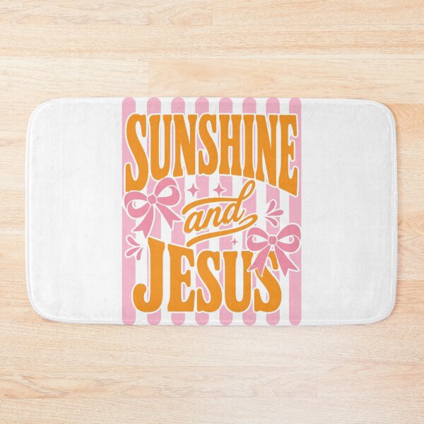 Item preview, retro Sunshine boho Jesus Summer faith gift designed and sold by Amzkao.