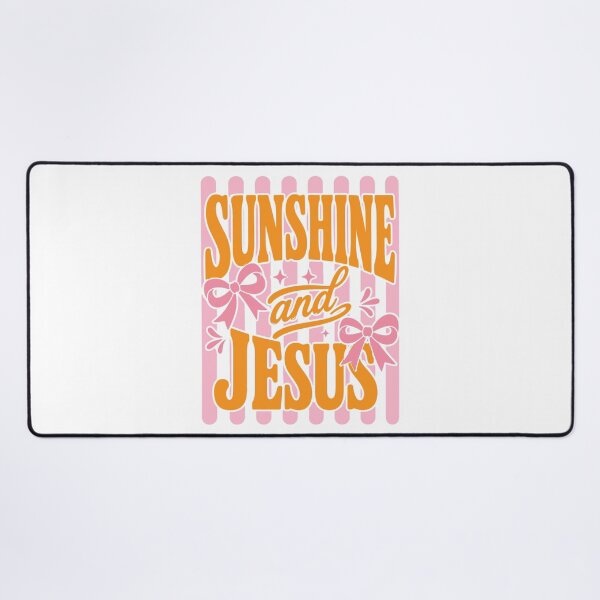 Item preview, retro Sunshine boho Jesus Summer faith gift designed and sold by Amzkao.