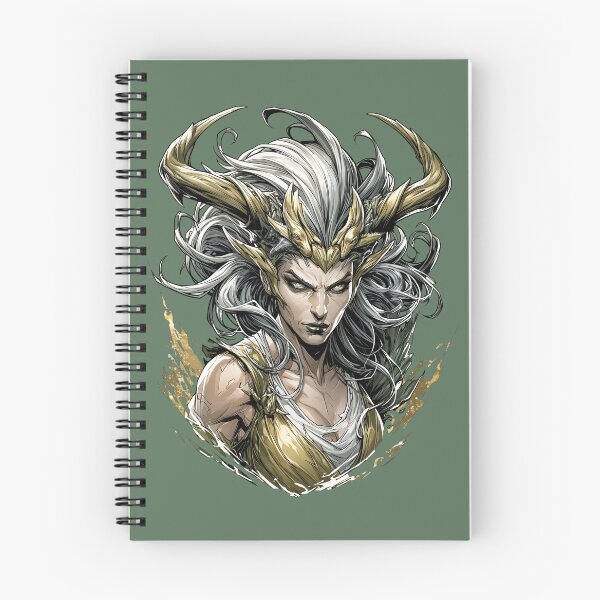 Item preview, Horned Goddess of the Wildwood designed and sold by MythicMood.