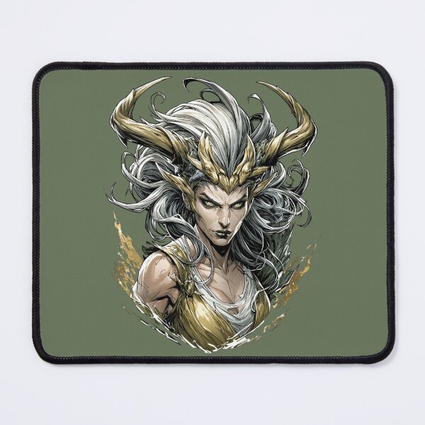 Item preview, Horned Goddess of the Wildwood designed and sold by MythicMood.