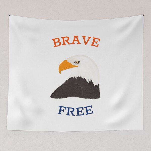 Item preview, BRAVE FREE designed and sold by SudeeshArt.