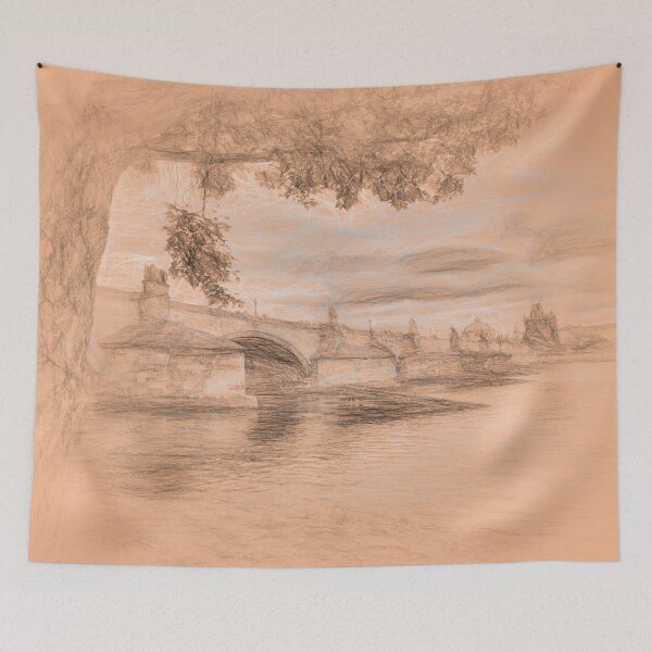 Item preview, Charles Bridge da Vinci  designed and sold by Londonimages.