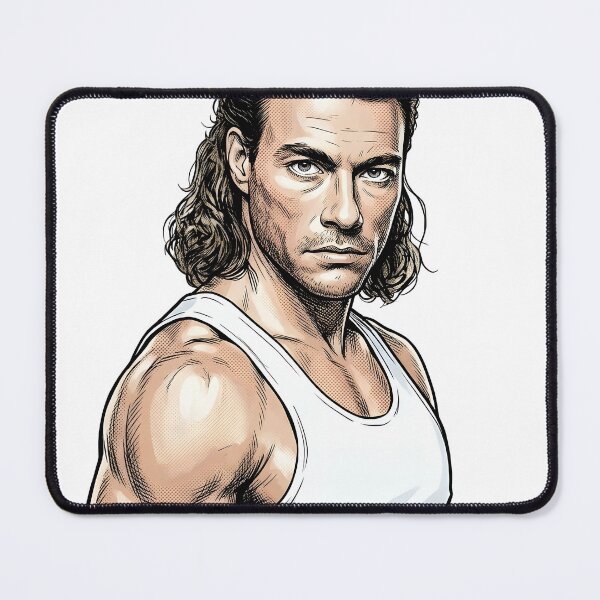 Item preview, Jean-Claude Van Damme Hard Target Action Comic designed and sold by PowerArtUa.