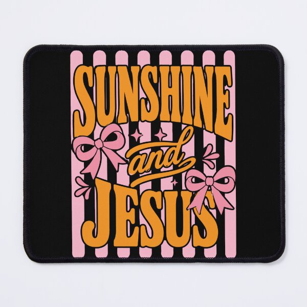 Item preview, retro Sunshine boho Jesus Summer faith gift designed and sold by Amzkao.