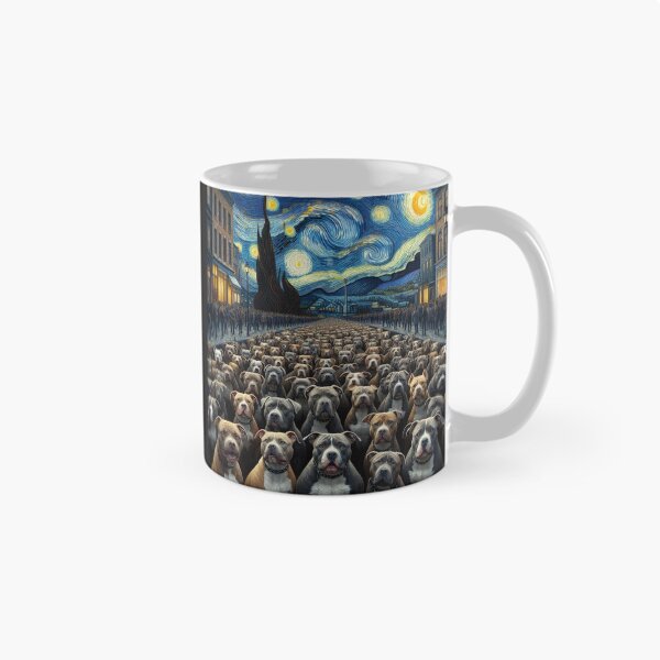 Item preview, The Pitbulls Starry Night designed and sold by 123ks.