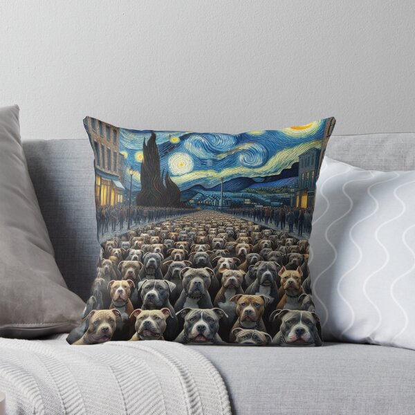 Item preview, The Pitbulls Starry Night designed and sold by 123ks.