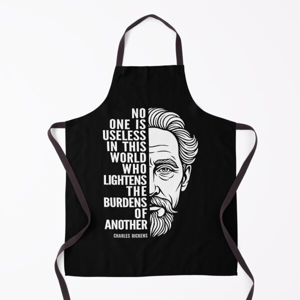 Item preview, Charles Dickens Quote No One Is Useless In This World Kindness Motivation designed and sold by Elvin Dantes.