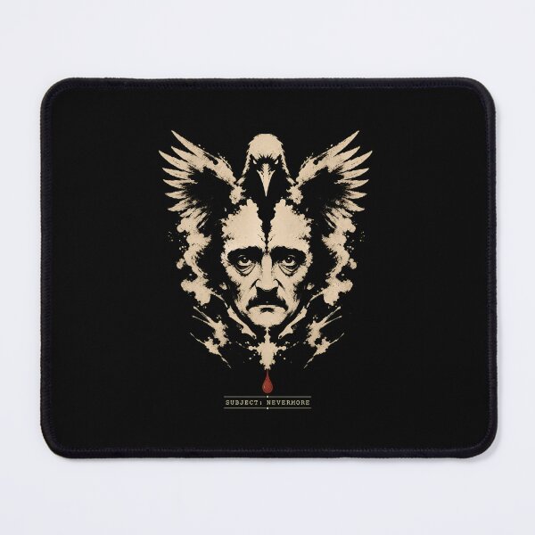 Item preview, Subject Nevermore Rorschach Inkblot Edgar Allan Poe Art designed and sold by Fenay Designs.