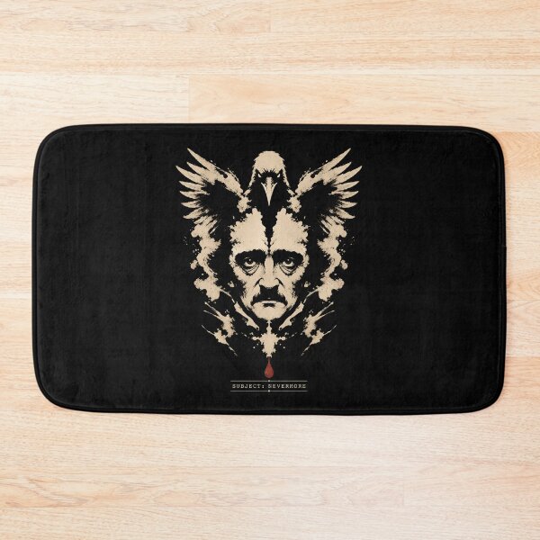 Item preview, Subject Nevermore Rorschach Inkblot Edgar Allan Poe Art designed and sold by Fenay Designs.
