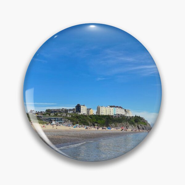 Item preview, Tenby South Beach Landscape designed and sold by Violaman.