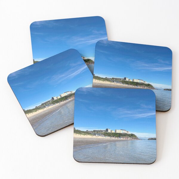 Item preview, Tenby South Beach Landscape designed and sold by Violaman.