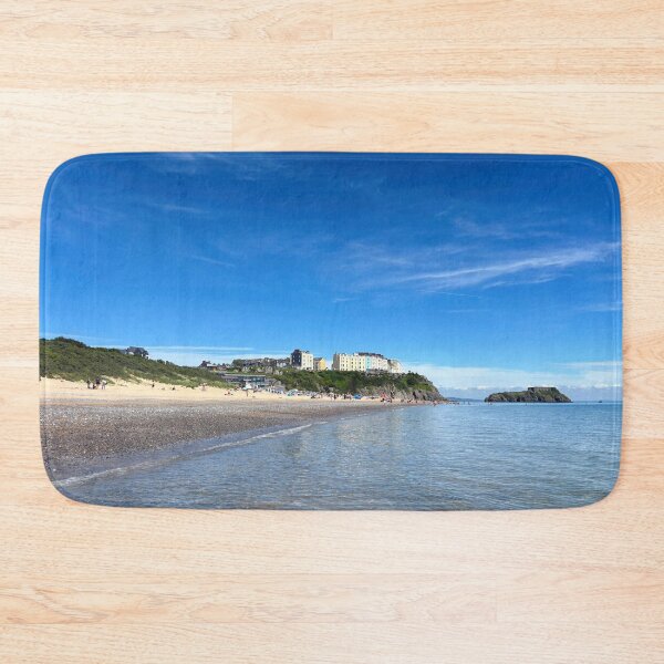 Item preview, Tenby South Beach Landscape designed and sold by Violaman.