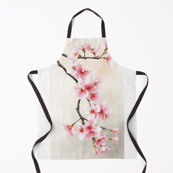 Item preview, Soft Watercolor Pink Cherry Blossom Branch designed and sold by Vida e Arte.