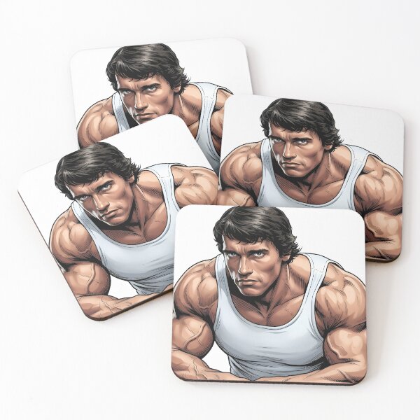 Item preview, Arnold Schwarzenegger Classic Bodybuilding Retro Comic designed and sold by PowerArtUa.