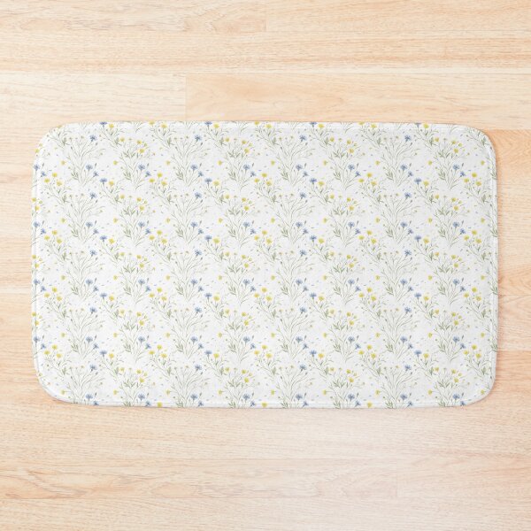 Item preview, Midnight Wildflowers Meadow Botanical Pattern designed and sold by Opal Aura .