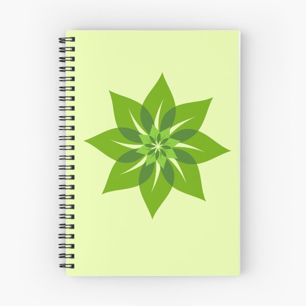 Item preview, Zen Garden Green Geometric Mandala Floral Pattern designed and sold by Jyoti-Quotes.