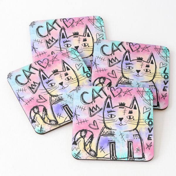 Item preview, Cat , Street art , grafitti  designed and sold by Kasia1987t.