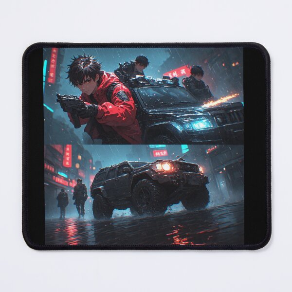 Item preview, Cyberpunk Soldier in the Neon City designed and sold by jmavila.