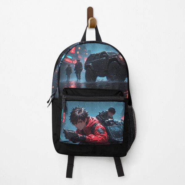 Item preview, Cyberpunk Soldier in the Neon City designed and sold by jmavila.