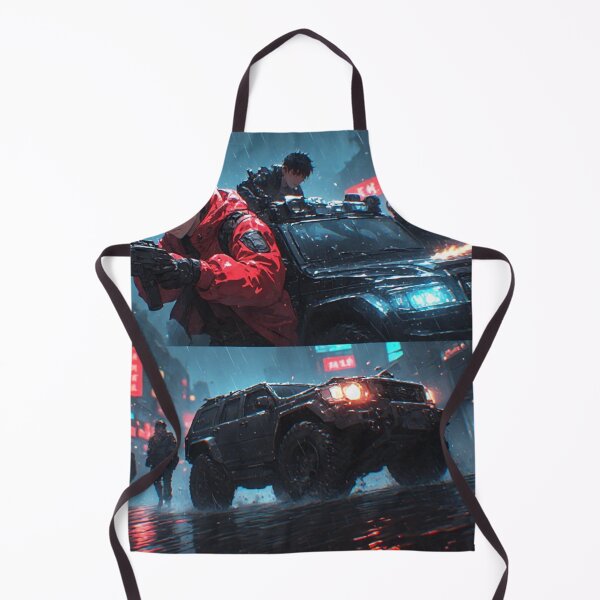 Item preview, Cyberpunk Soldier in the Neon City designed and sold by jmavila.