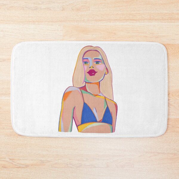 Item preview, Colorful Pop Art Portrait of Blonde Woman designed and sold by DailyDoodlesBySumbul.