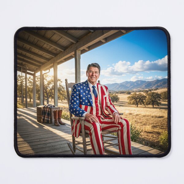 Item preview, Ronald Reagan Portrait America's 250th Anniversary designed and sold by Home Decor Art.