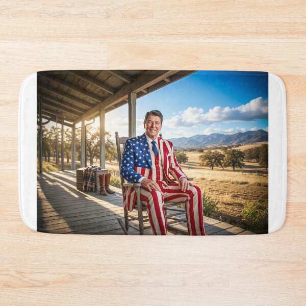 Item preview, Ronald Reagan Portrait America's 250th Anniversary designed and sold by Home Decor Art.