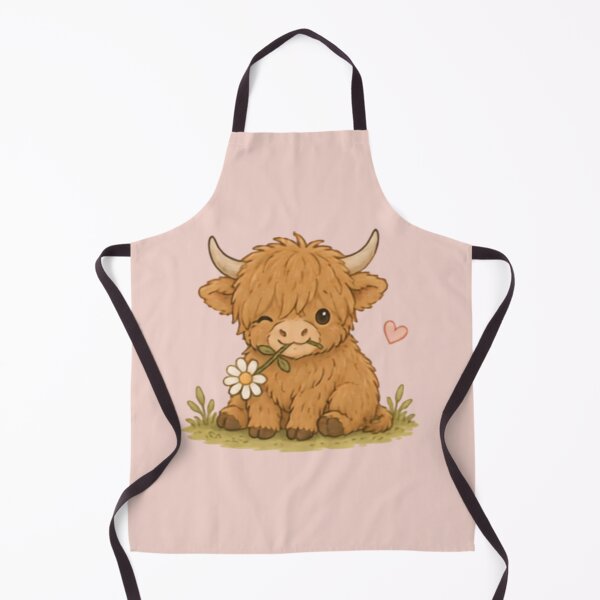 Item preview, Snack Time Highland Cow designed and sold by MellowMunchkins.