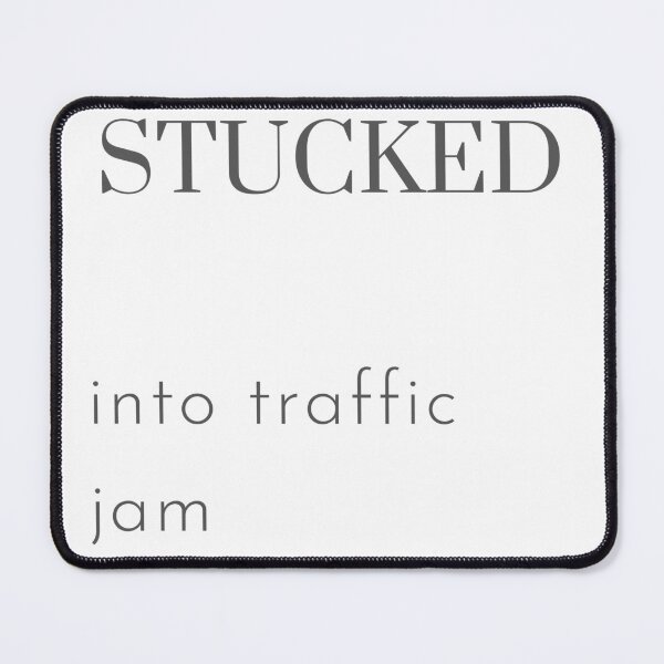 Item preview, Stucked into traffic jam designed and sold by ArtistTejal.