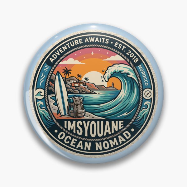 Item preview, lmsouane Morocco, Surf, Tea & Atlantic Coastal Vibes designed and sold by bihtti.