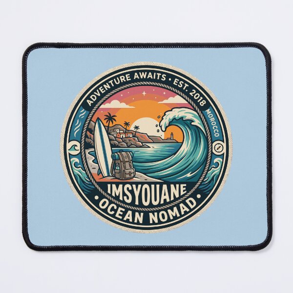 Item preview, lmsouane Morocco, Surf, Tea & Atlantic Coastal Vibes designed and sold by bihtti.
