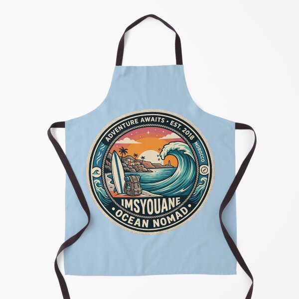 Item preview, lmsouane Morocco, Surf, Tea & Atlantic Coastal Vibes designed and sold by bihtti.