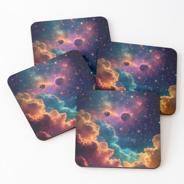 Item preview, Celestial Horizon: The Twin Worlds Nebula designed and sold by Vhelir-Art.