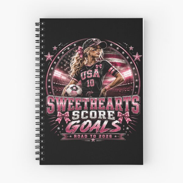 Item preview, Sweethearts Score Goals | Coquette Soccer Girl Road To 2026 Sports Fashion Design designed and sold by Prime legend .
