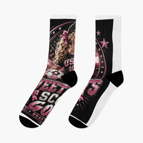 Item preview, Sweethearts Score Goals | Coquette Soccer Girl Road To 2026 Sports Fashion Design designed and sold by Prime legend .
