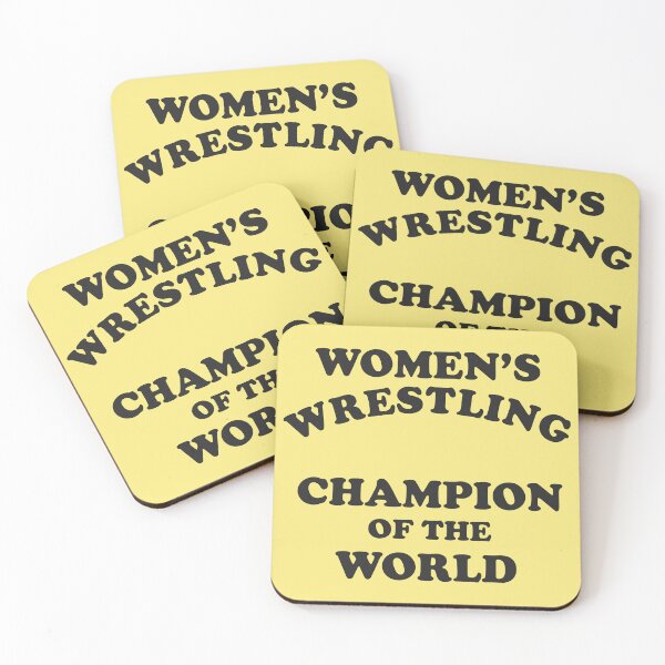 Item preview, Women's Wrestling Champion of the World designed and sold by pink-beagle.
