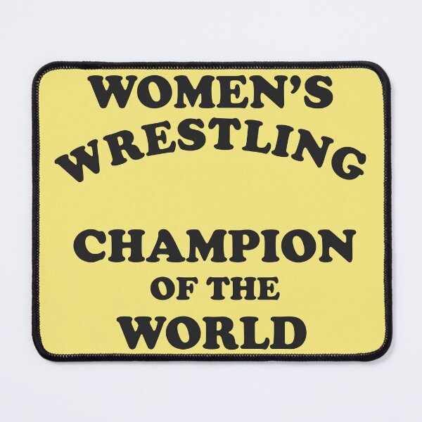 Item preview, Women's Wrestling Champion of the World designed and sold by pink-beagle.