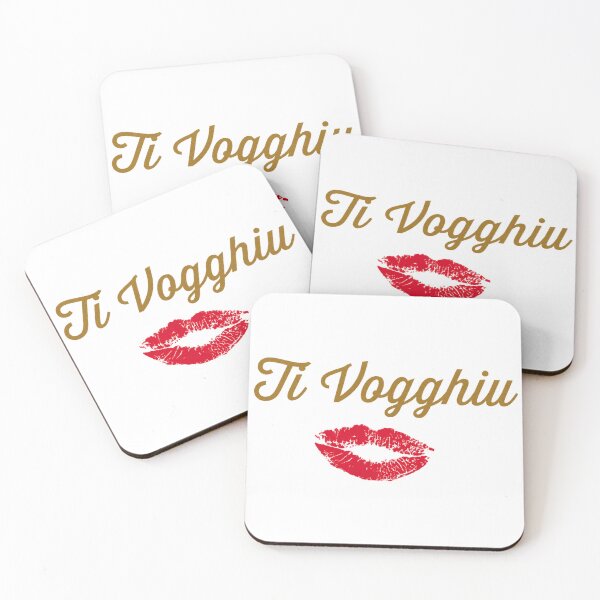 Aperçu de l'œuvre Ti Vogghiu - Je t'aime créée et vendue par Seyahshop.
