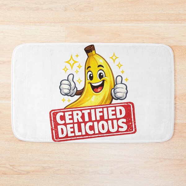 Item preview, Certified Delicious Banana Funny Thumbs Up Cute Fruit Design designed and sold by irfanshikh.