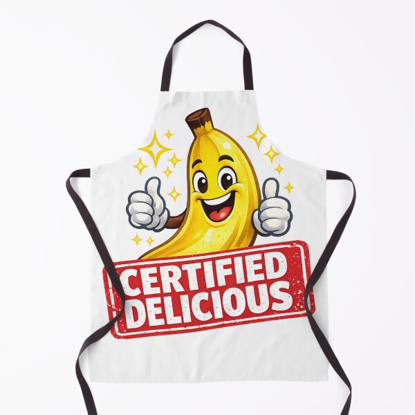 Item preview, Certified Delicious Banana Funny Thumbs Up Cute Fruit Design designed and sold by irfanshikh.