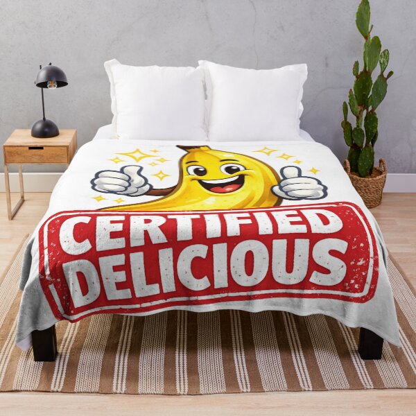 Item preview, Certified Delicious Banana Funny Thumbs Up Cute Fruit Design designed and sold by irfanshikh.