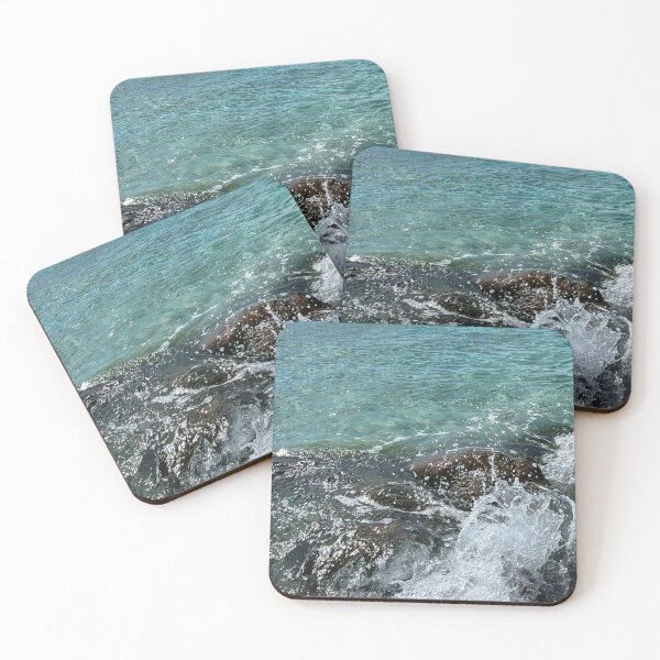 Item preview, Breaking Waves Barbados Abstract  designed and sold by Londonimages.
