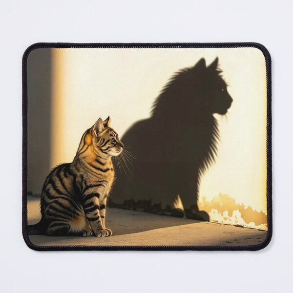 Item preview, Tabby Cat with Lion Shadow designed and sold by Pioneer Spirit Market.