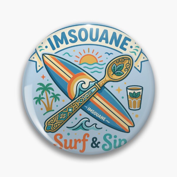 Item preview, lmsouane Morocco, Surf, Tea & Atlantic Coastal Vibes designed and sold by bihtti.