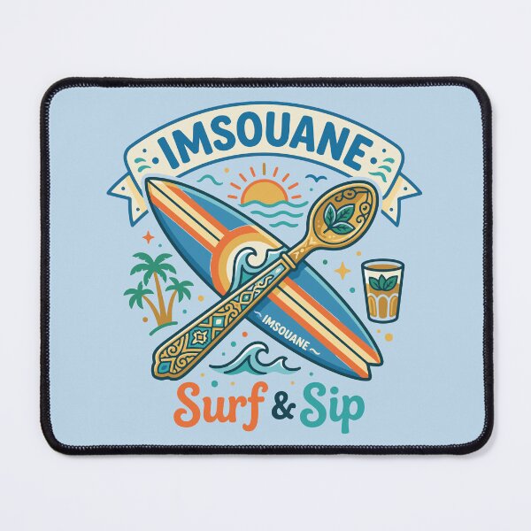 Item preview, lmsouane Morocco, Surf, Tea & Atlantic Coastal Vibes designed and sold by bihtti.