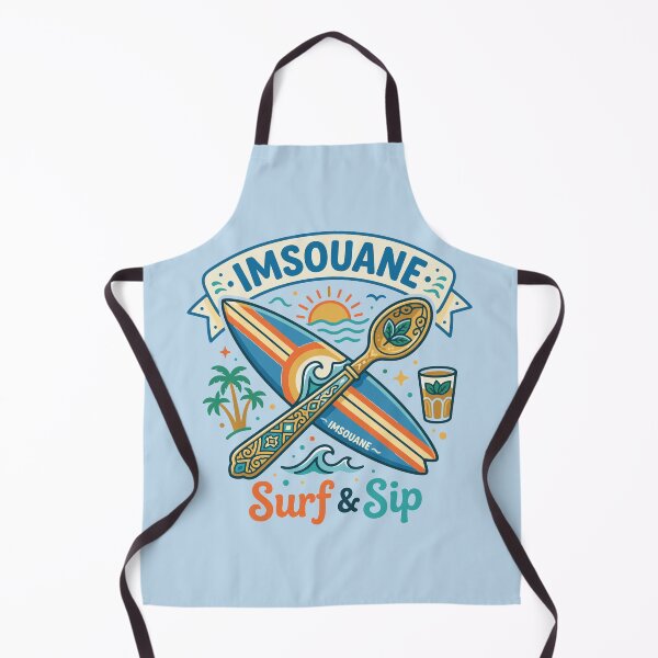 Item preview, lmsouane Morocco, Surf, Tea & Atlantic Coastal Vibes designed and sold by bihtti.