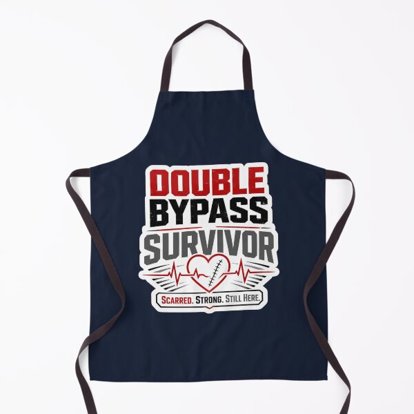 Item preview, Double Bypass Survivor Grunge - Scarred Strong Still Here designed and sold by BlackSector77.
