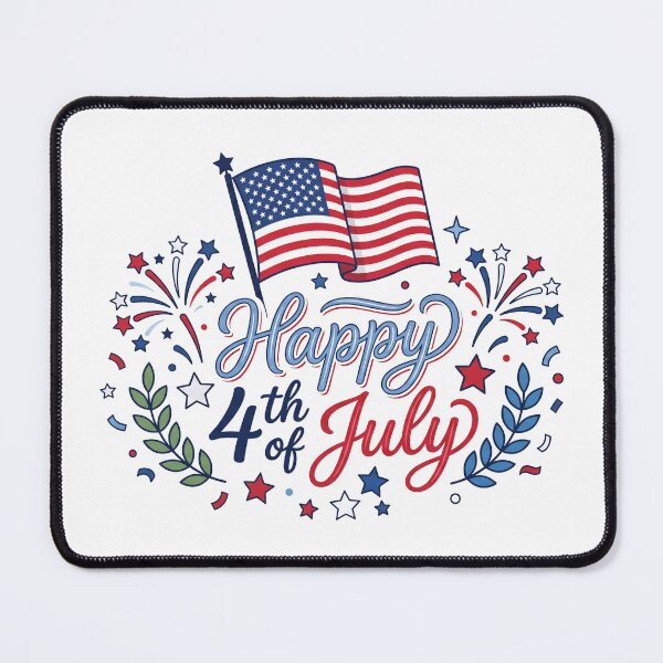Item preview, Happy 4th of July US Flag designed and sold by brkvdesign.