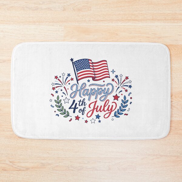 Item preview, Happy 4th of July US Flag designed and sold by brkvdesign.
