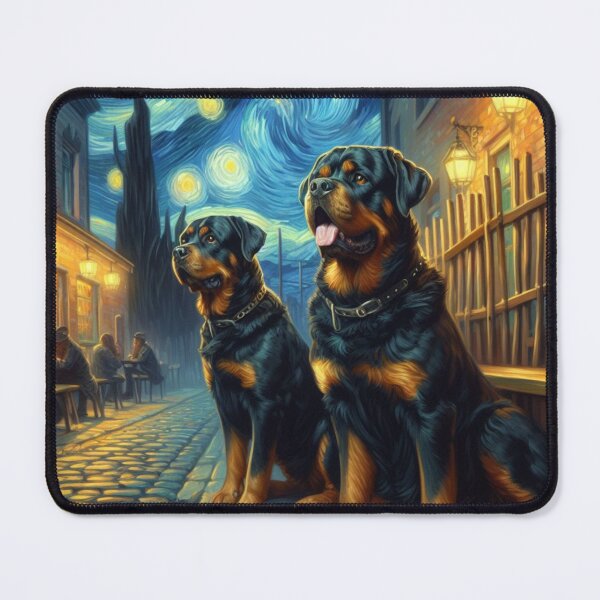 Item preview, Rottweilers in the Starry Night designed and sold by 123ks.